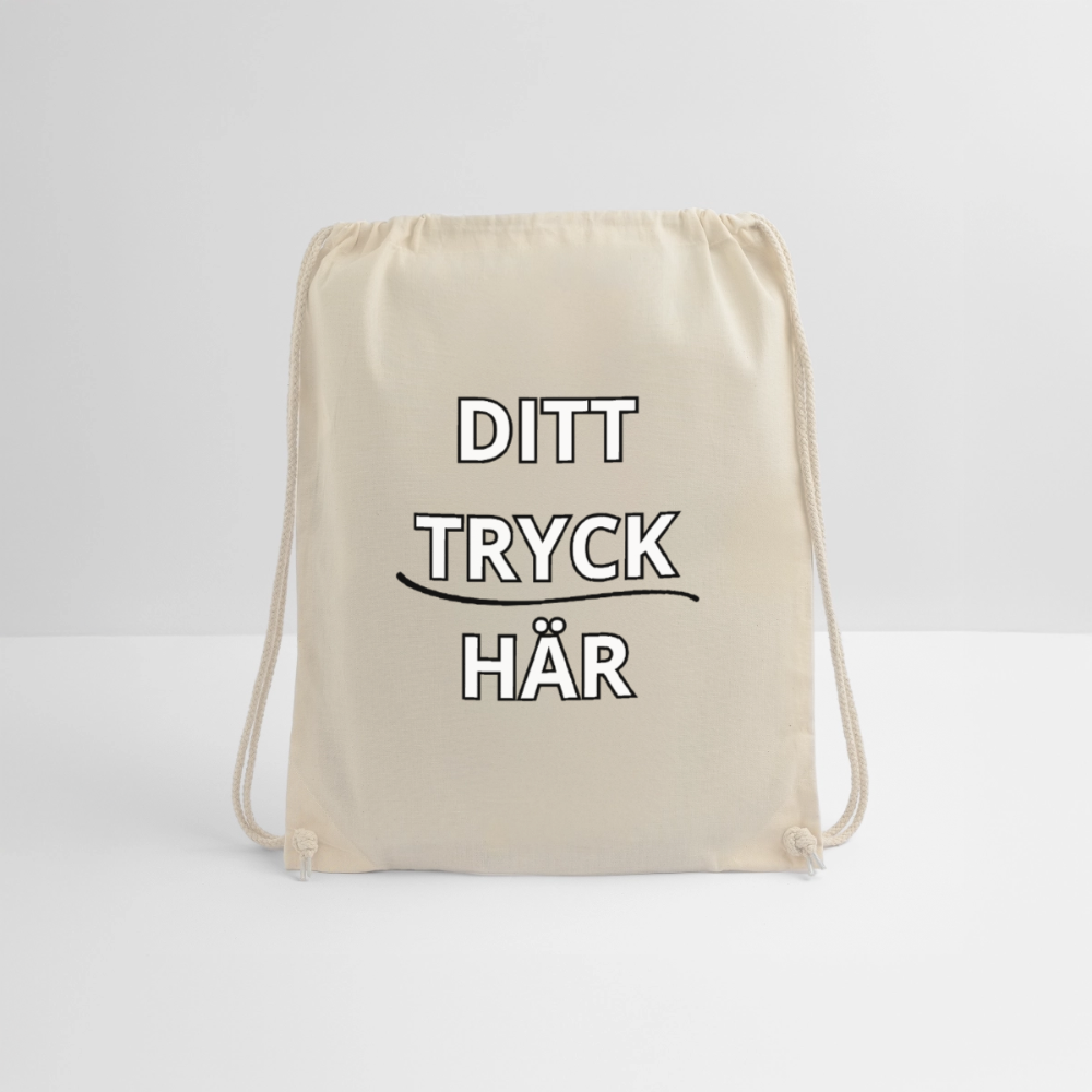 Drawstring Bag - natur
