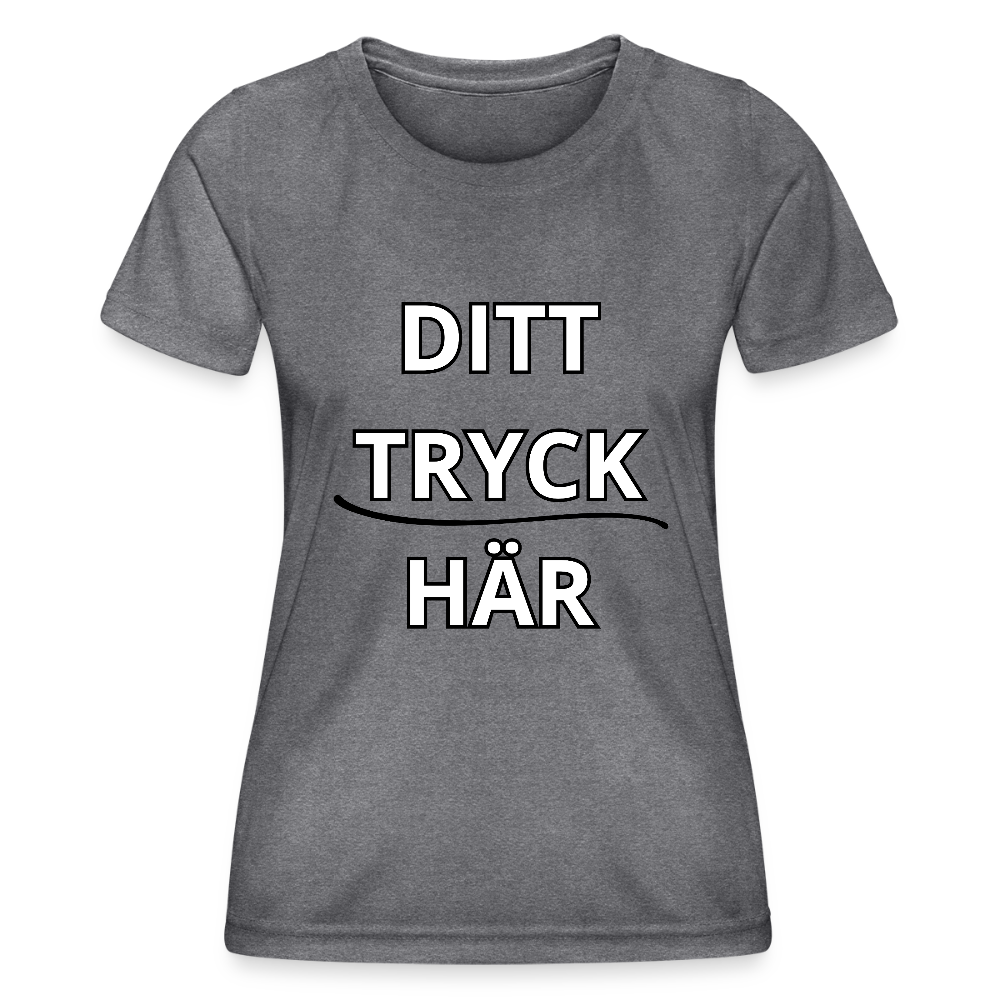 Women's Functional T-Shirt - mörkmelerad 