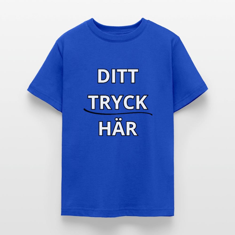T-shirt tonåring - kungsblå