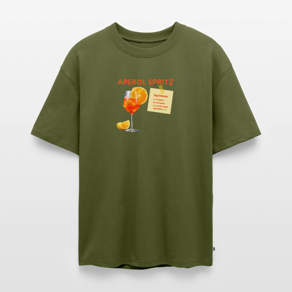 Aperol Spritz Oversized premium-T-shirt unisex - kaki