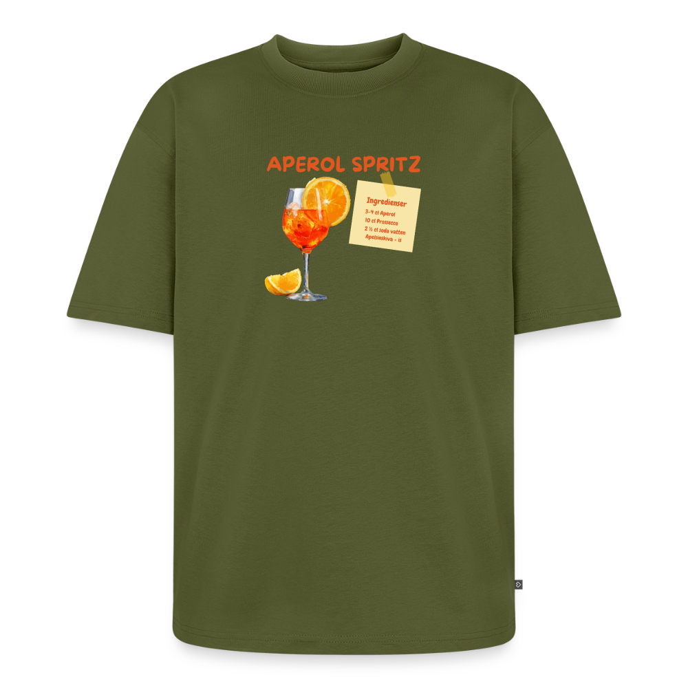 Aperol Spritz Oversized premium-T-shirt unisex - kaki