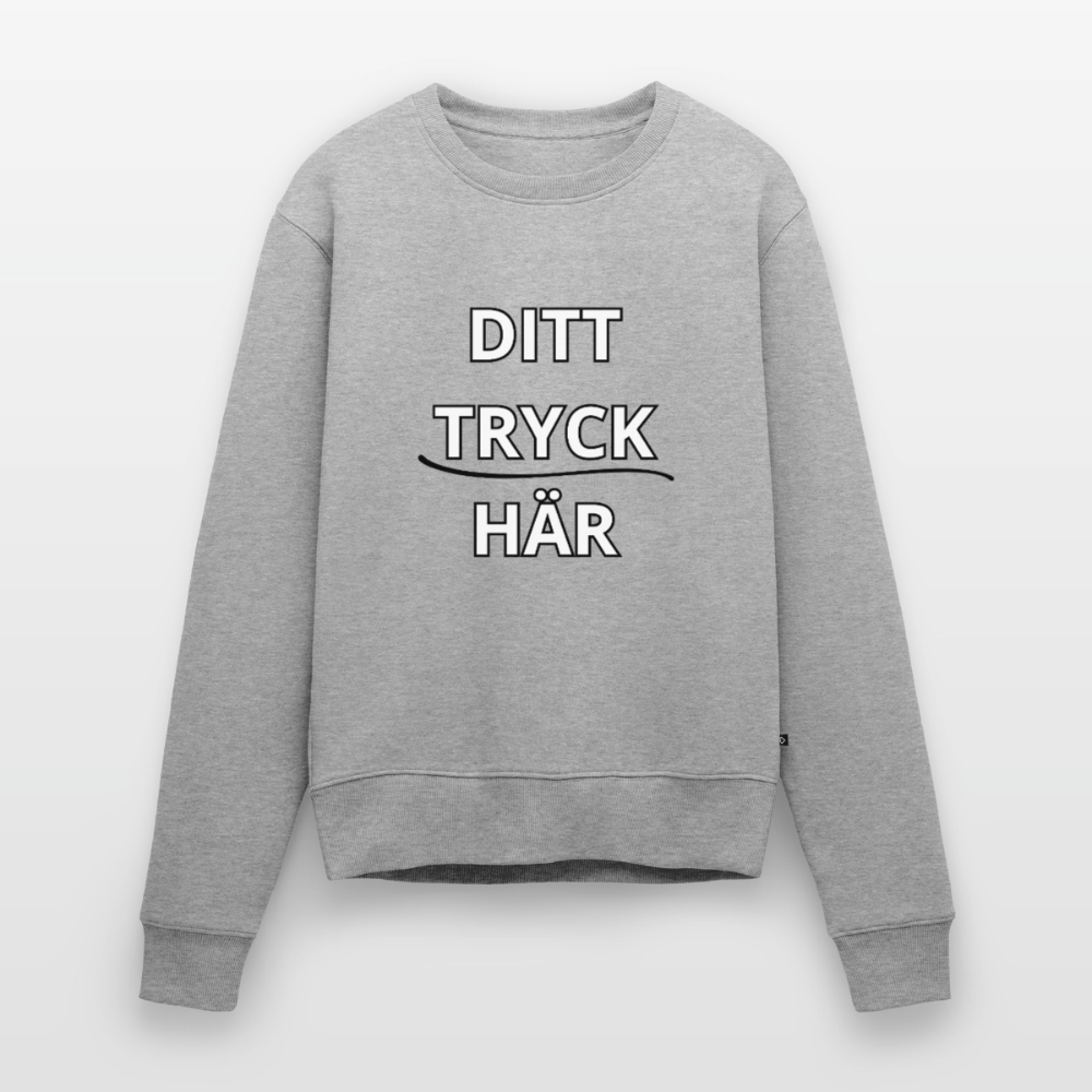 Women’s Premium Sweatshirt - gråmelerad