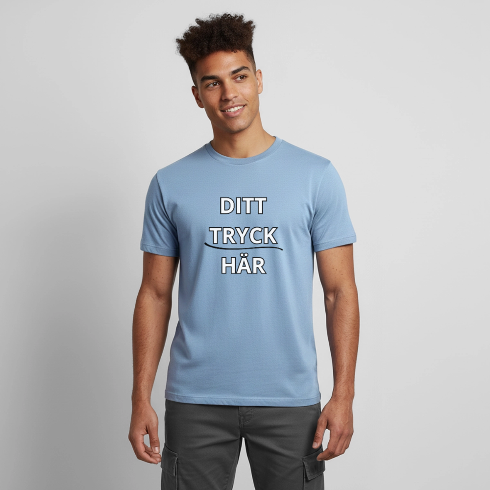 Andningsaktiv T-shirt herr - himmelsblå