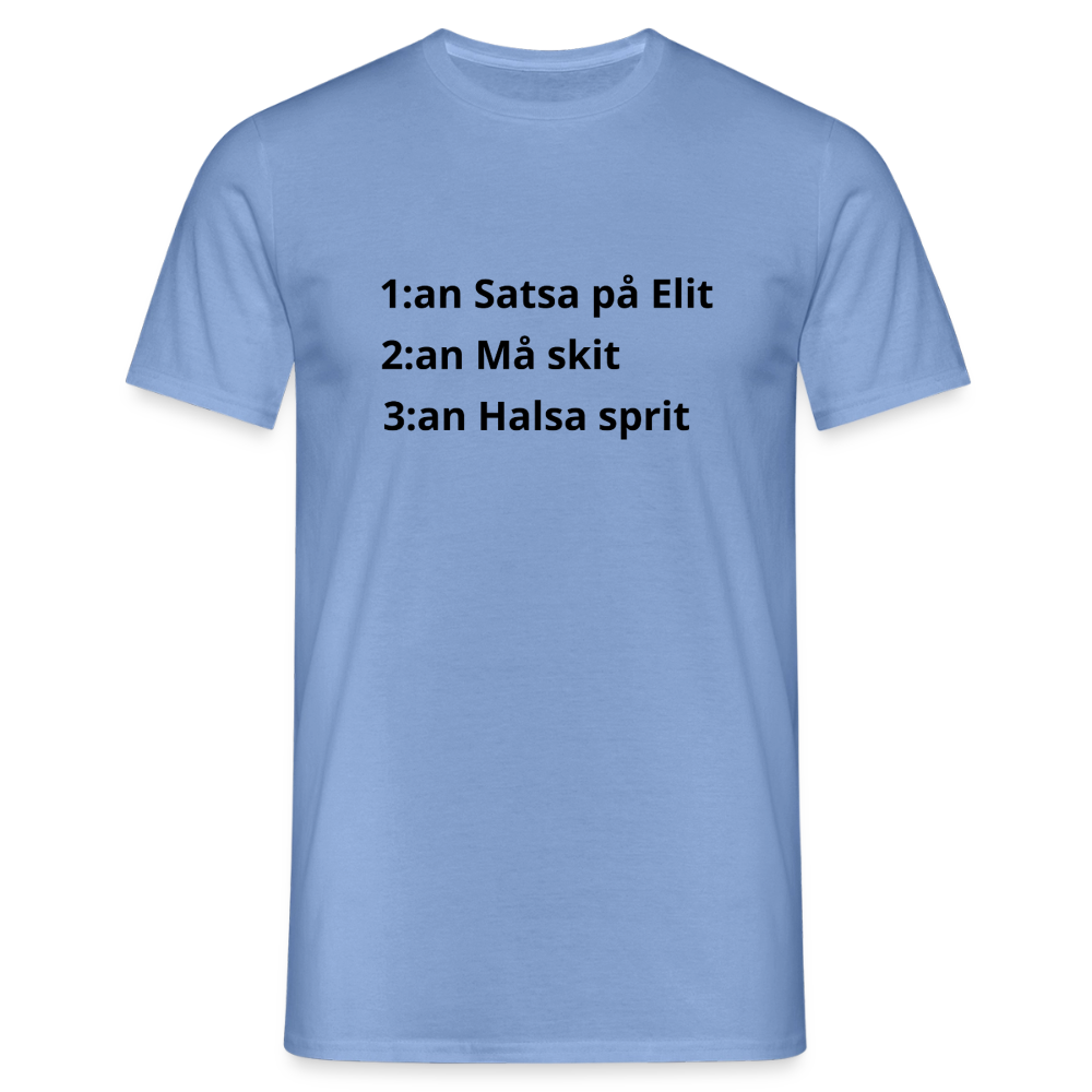 1-3:an T-shirt herr - carolina blue