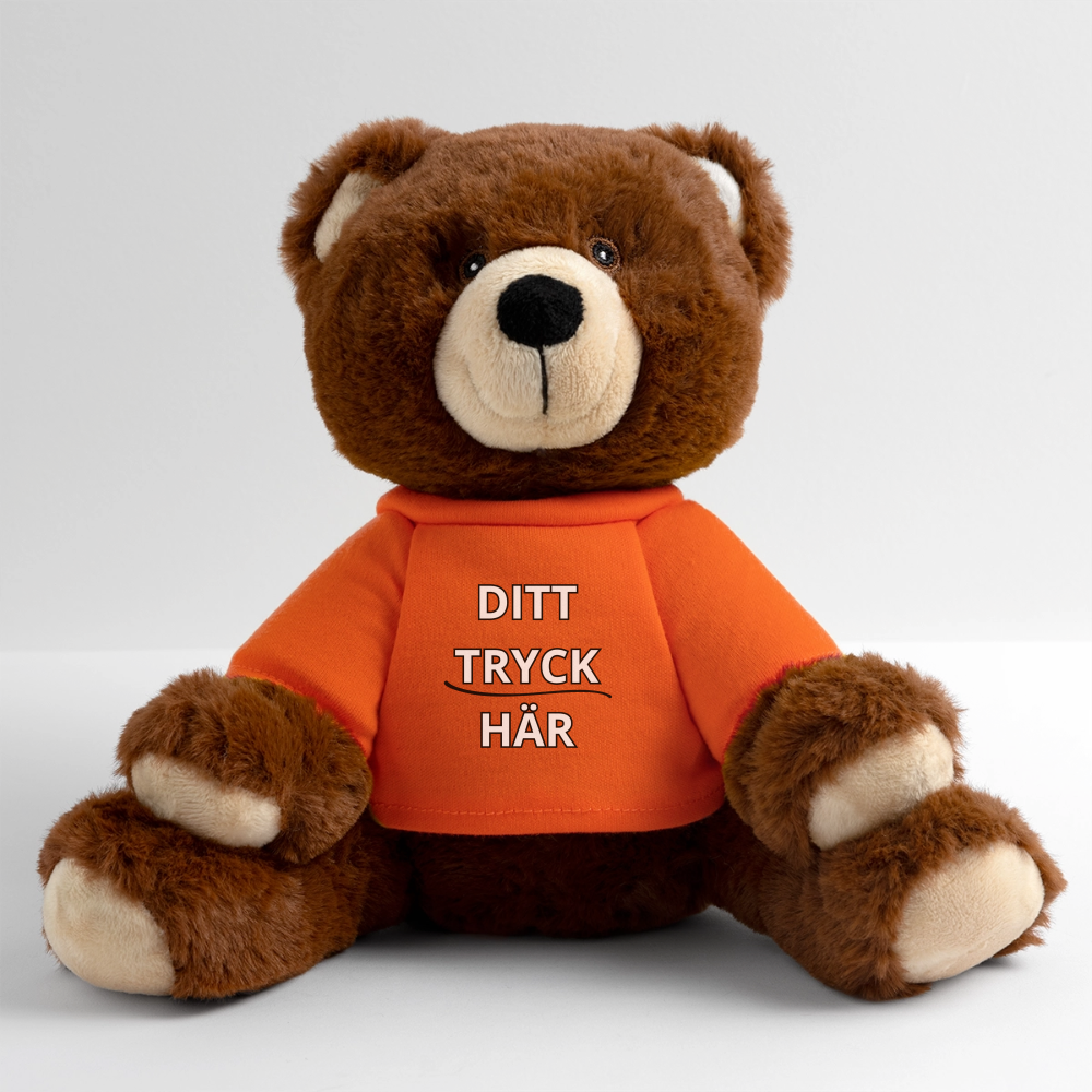 MiniFeet® RecycelBär® Teddy Bear Brown - guldorange