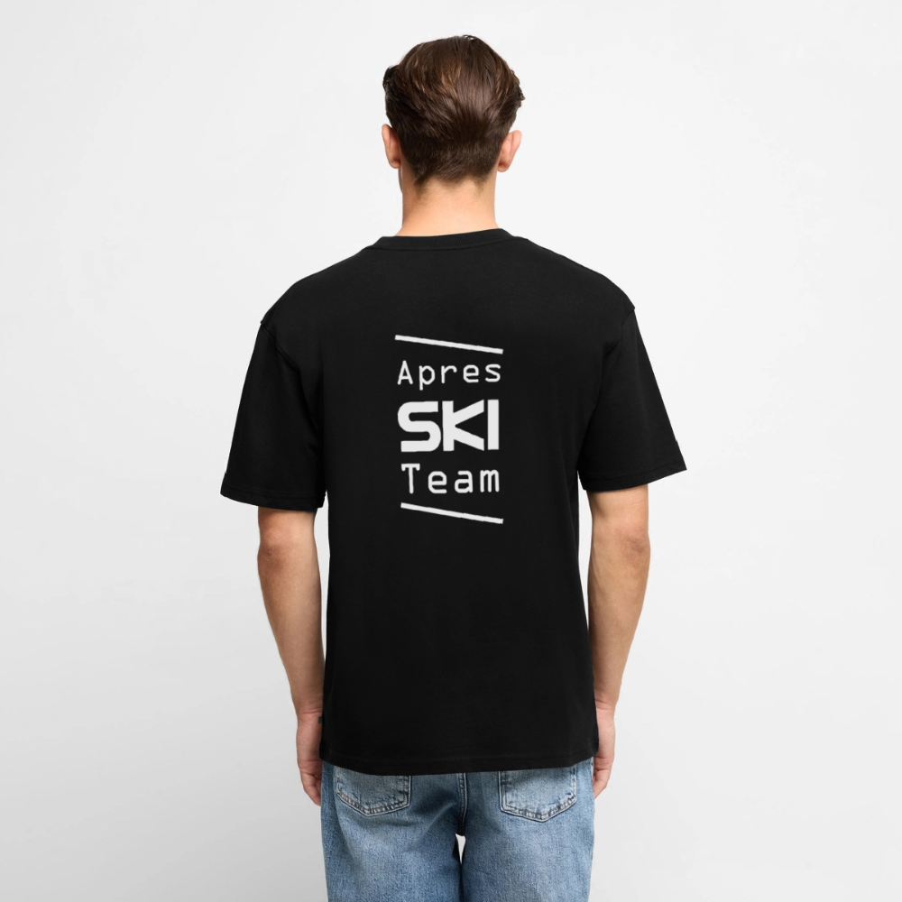 Apres ski team oversized premium T-shirt Unisex - svart