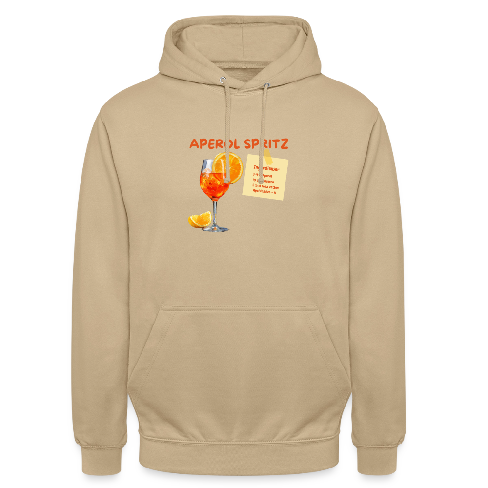 Aperol spritz Hoodie Unisex - beige