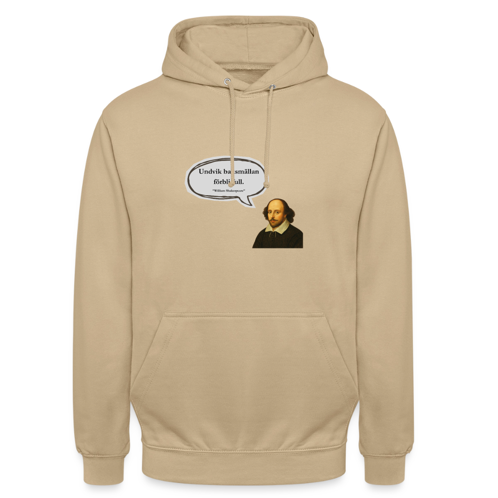 Undvik baksmällan förbli full Hoodie Unisex - beige