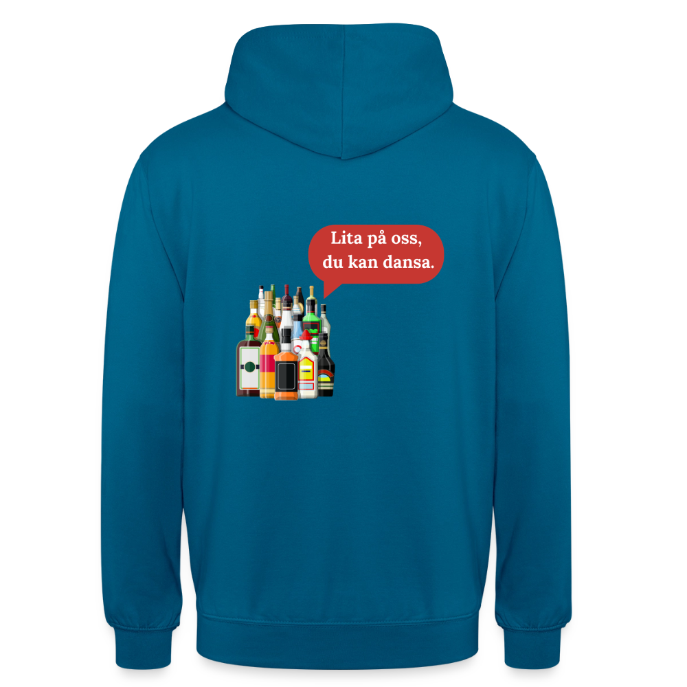 Lita på oss, du kan dansa Hoodie Unisex - djuphavsblå 