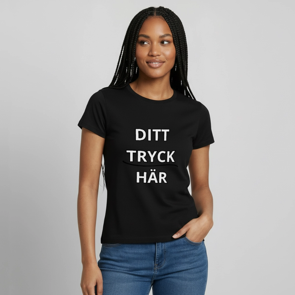 T-shirt dam - svart