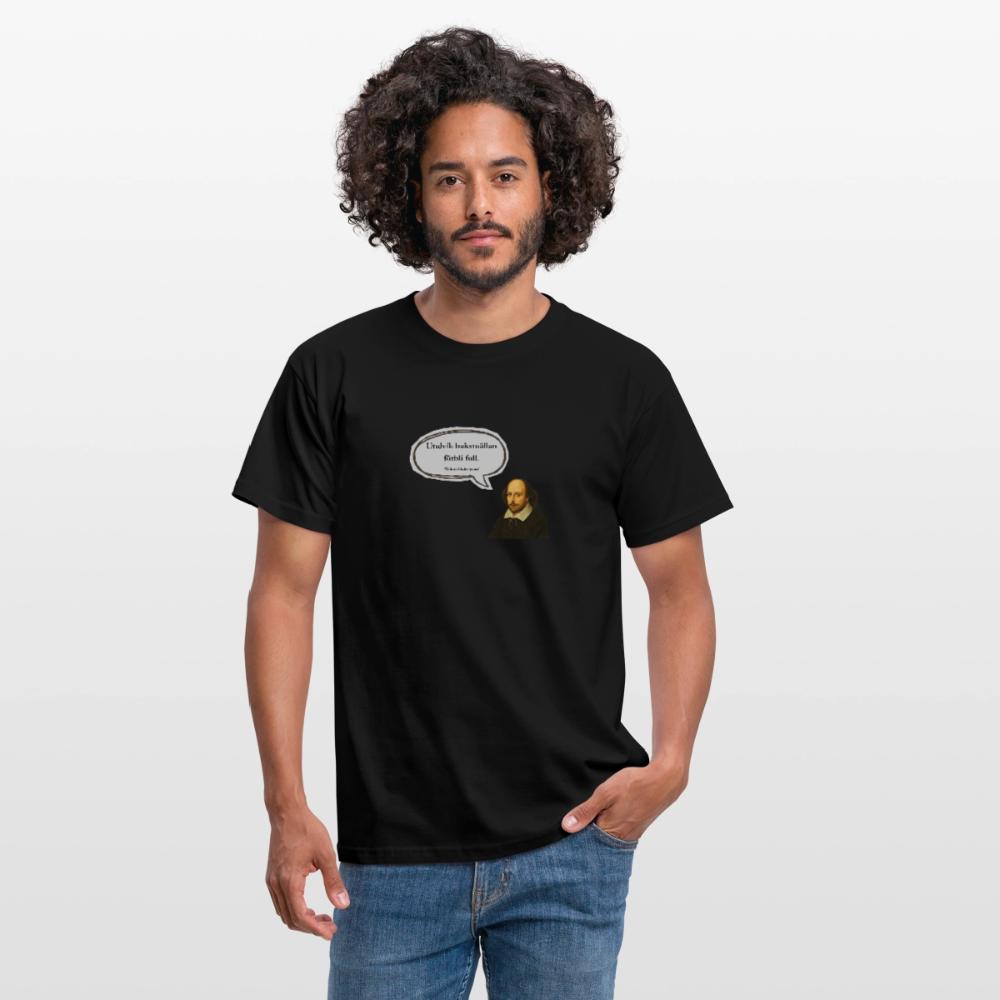Undvik baksmällan förbli full T-shirt Herr - svart