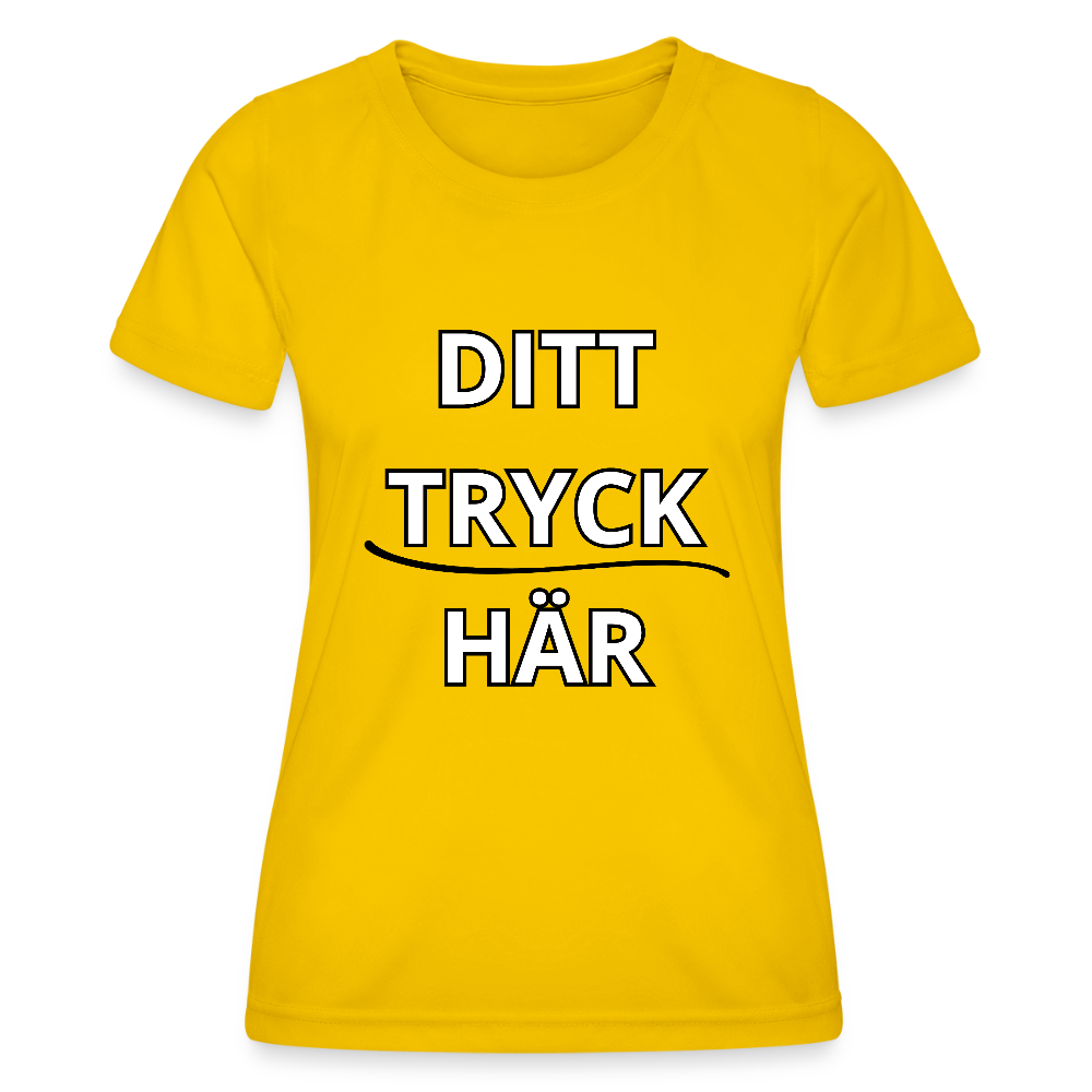 Women's Functional T-Shirt - äggul