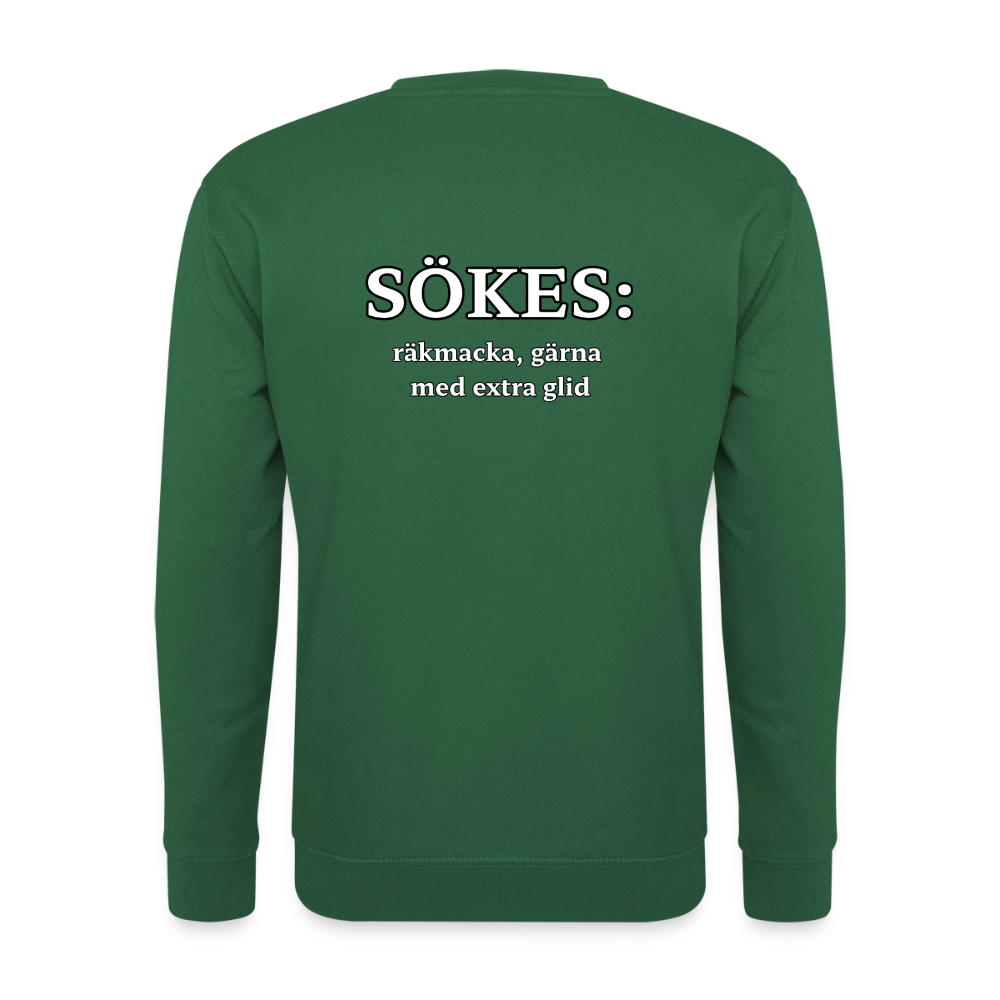 Sökes: Räkmacka, gärna med extra glid T-shirt Unisex - grön