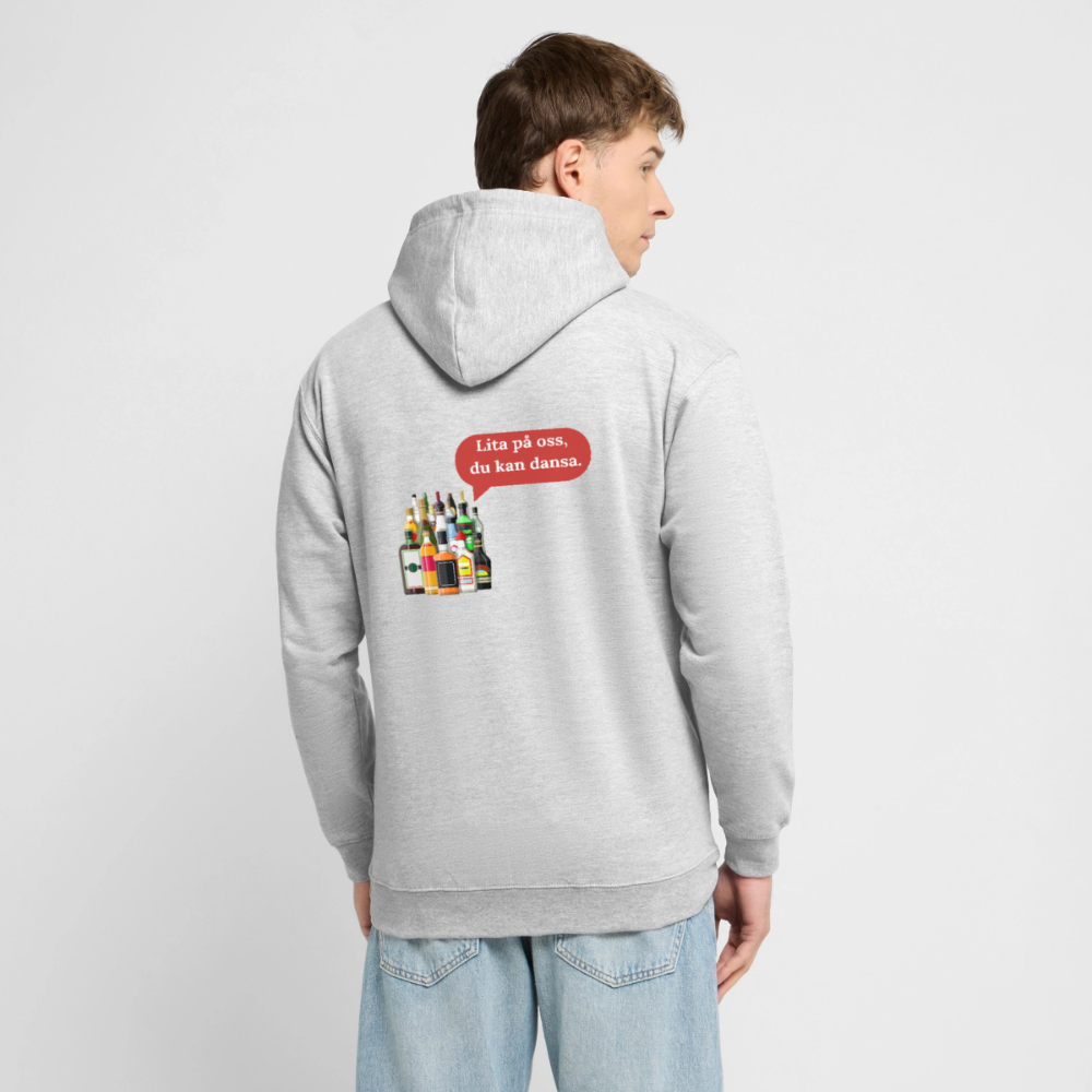 Lita på oss, du kan dansa Hoodie Unisex - ljusgråmelerad