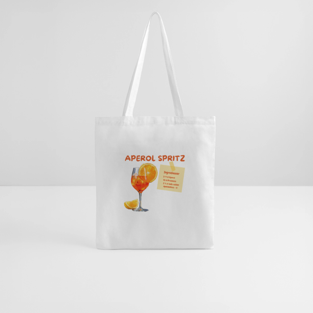 Aperol Spritz Tygväska - vit