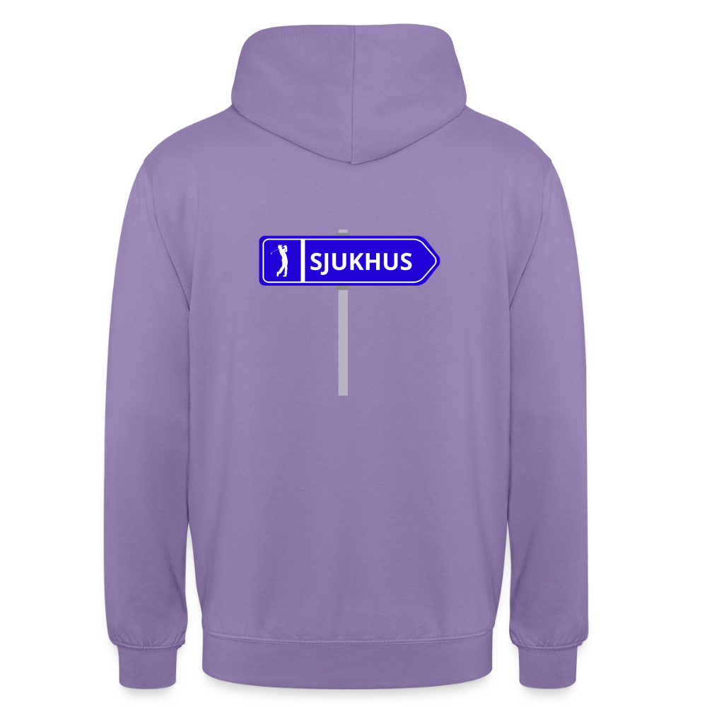 Sjukhus skylt  Hoodie Unisex - lavendel