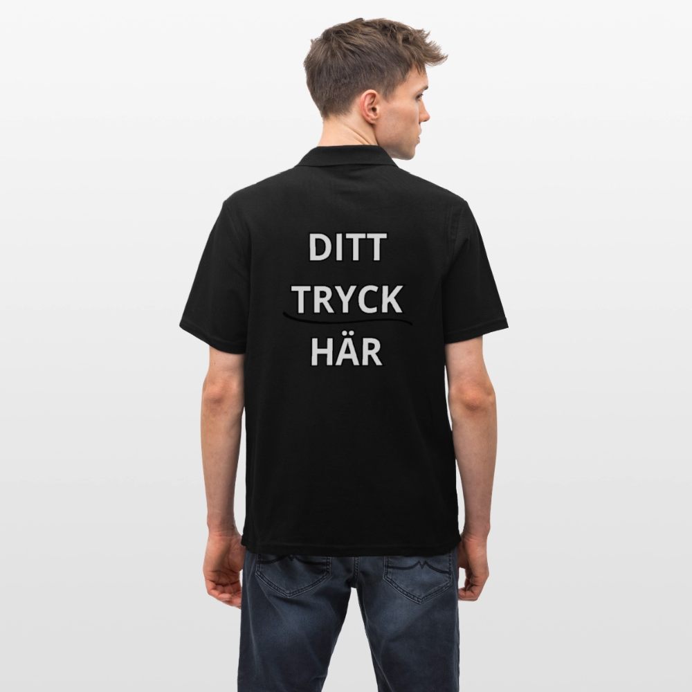 Men's Polo Shirt - svart
