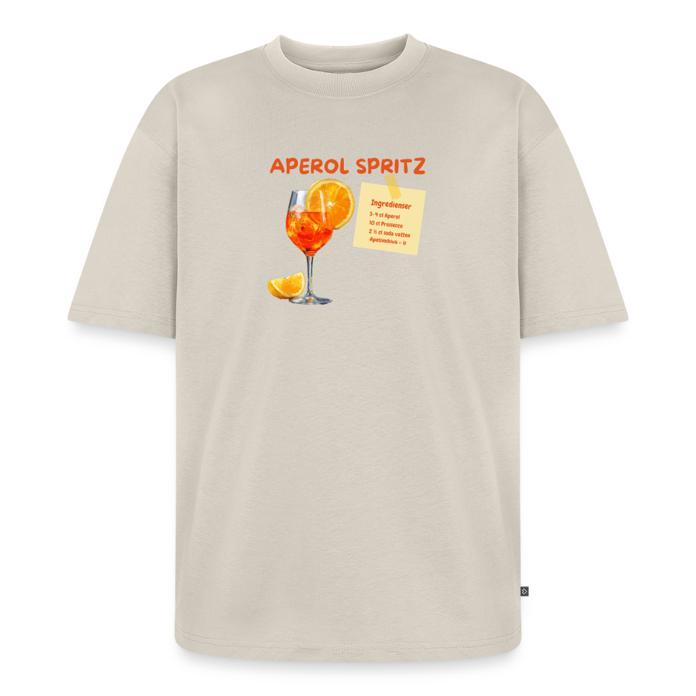 Aperol Spritz Oversized premium-T-shirt unisex - beige