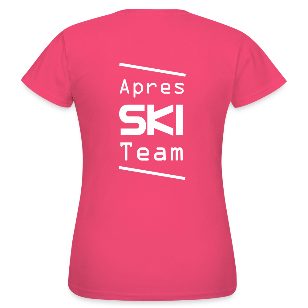 Apres ski team T-shirt Dam - azalea