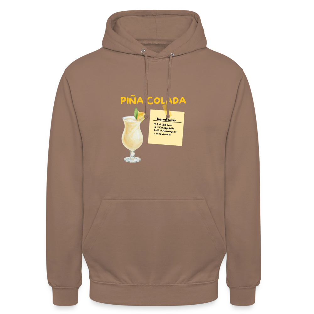 Pina colada Hoodie Unisex - mocka