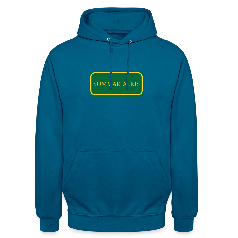 Sommar-alkis Hoodie Unisex - djuphavsblå 