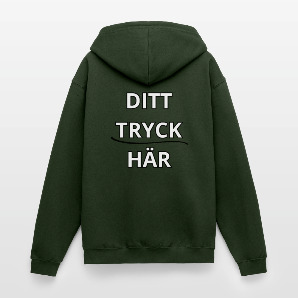 Unisex Hooded Jacket - skogsgrön