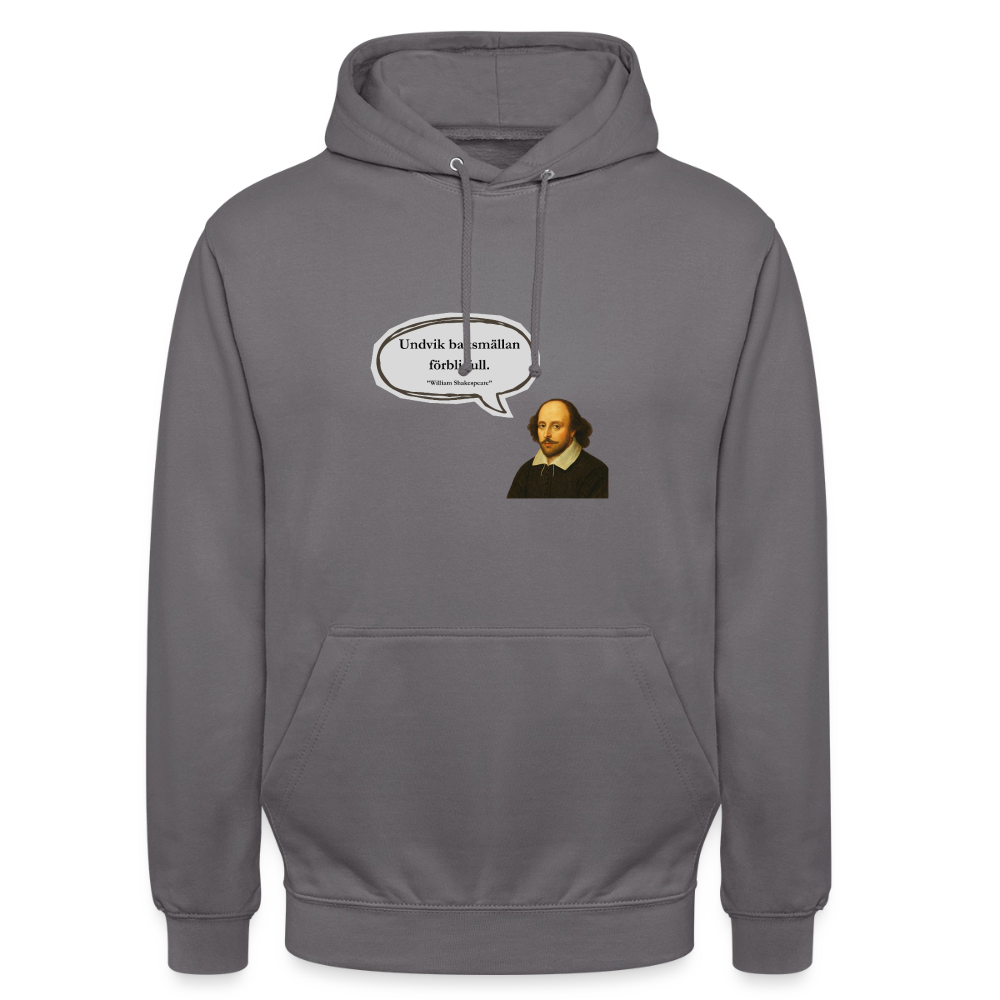 Undvik baksmällan förbli full Hoodie Unisex - mellangrå