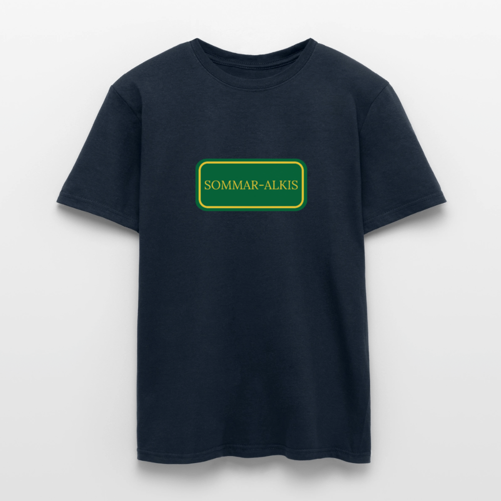 Sommar-alkis T-shirt herr - marinblå