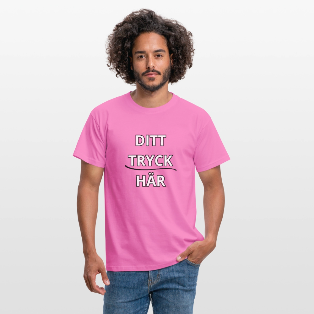 T-shirt herr - rosa