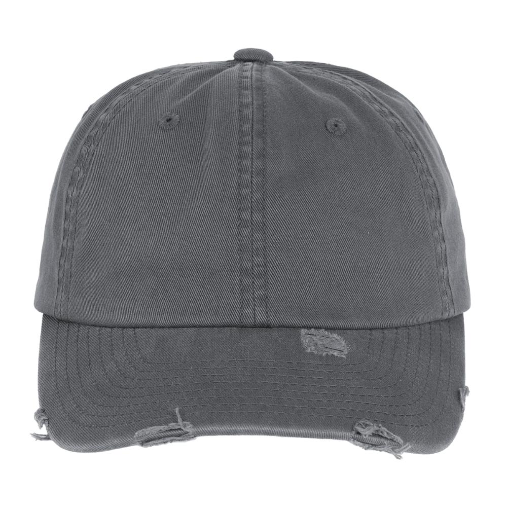 Low Profile Destroyed Cap - dark grey