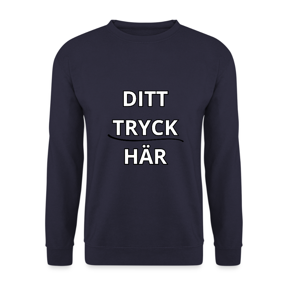 Unisex Sweatshirt - marinblå