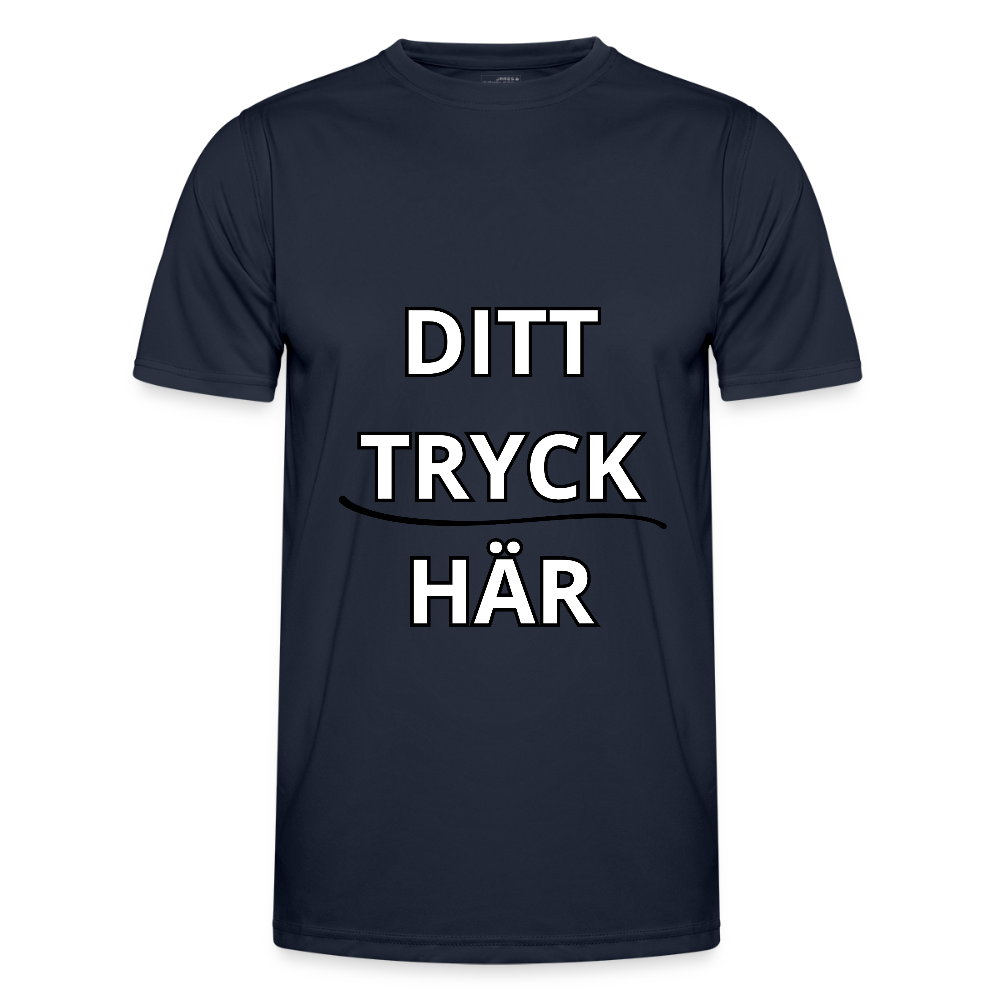 Men's Functional T-Shirt - marinblå