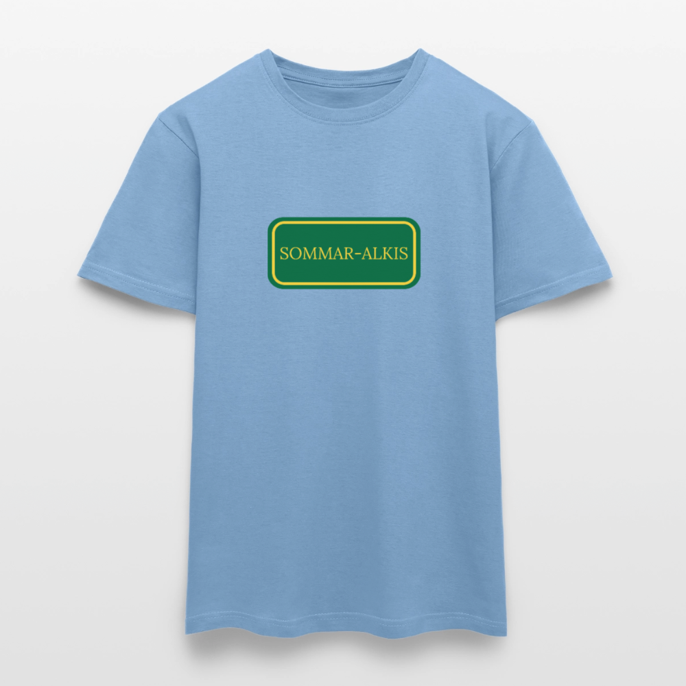 Sommar-alkis T-shirt herr - carolina blue