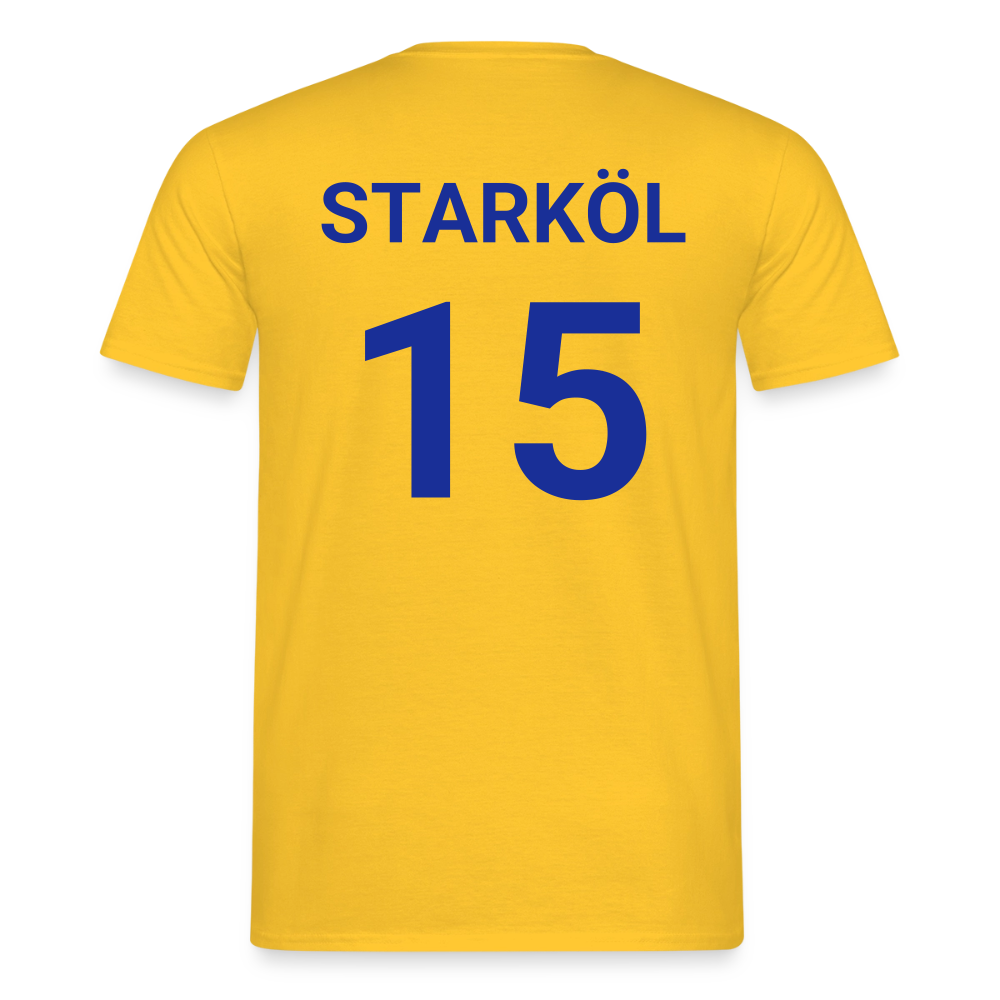 Starköl T-shirt herr - gul