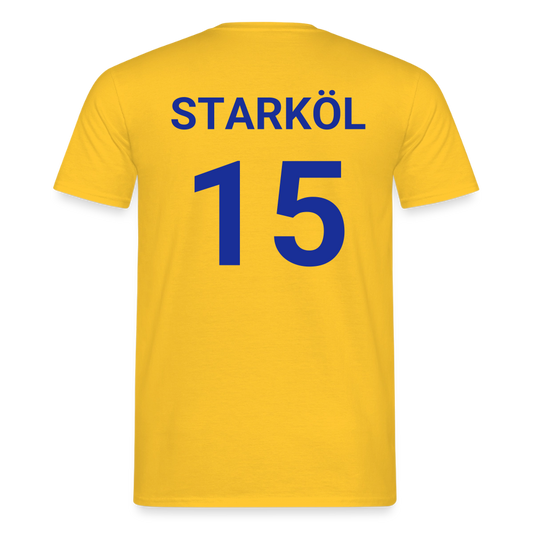 Starköl T-shirt herr - gul