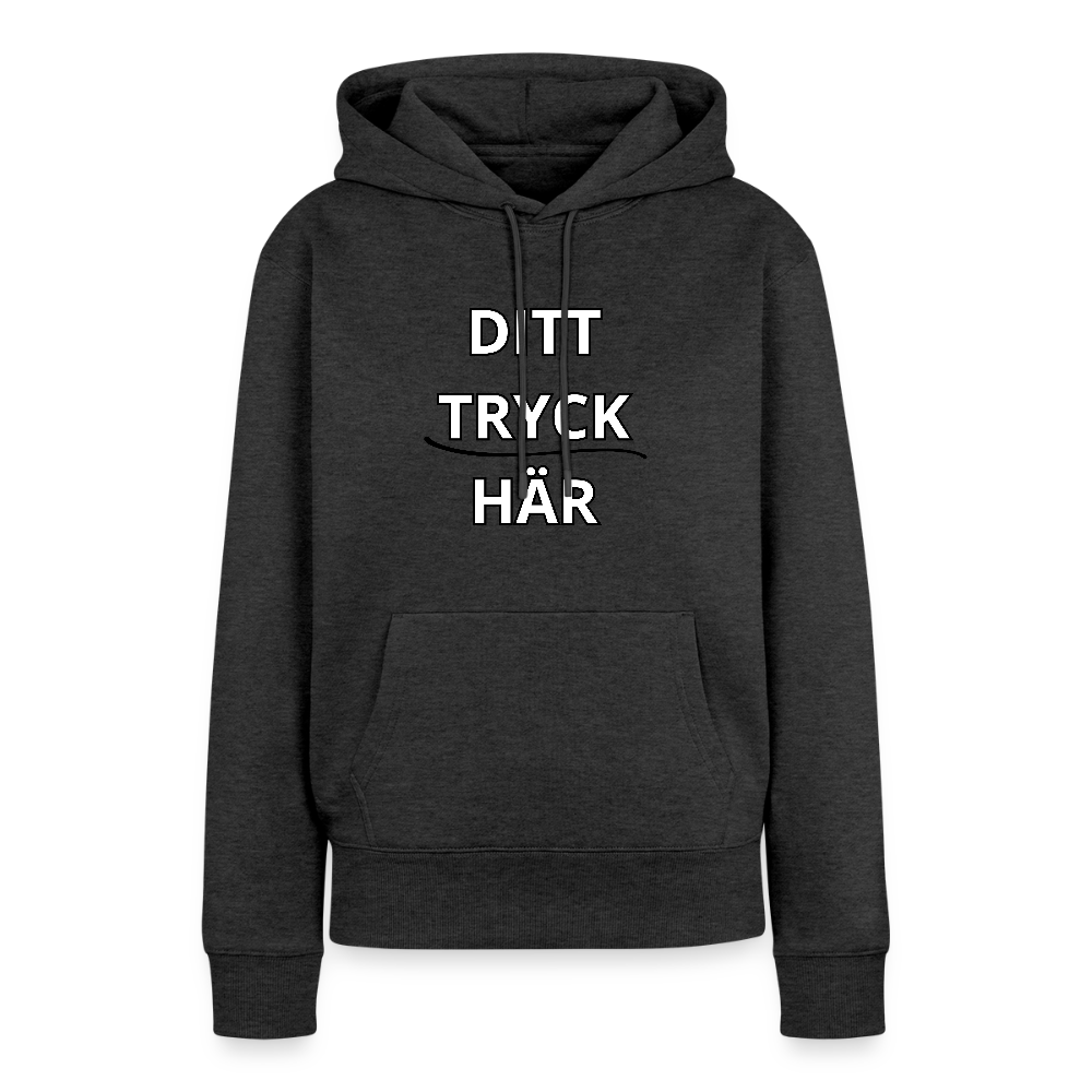 Women’s Premium Hoodie - antracitmelerad