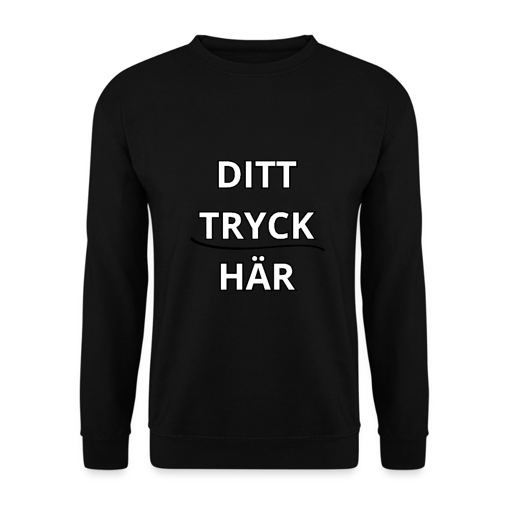 Unisex Sweatshirt - svart