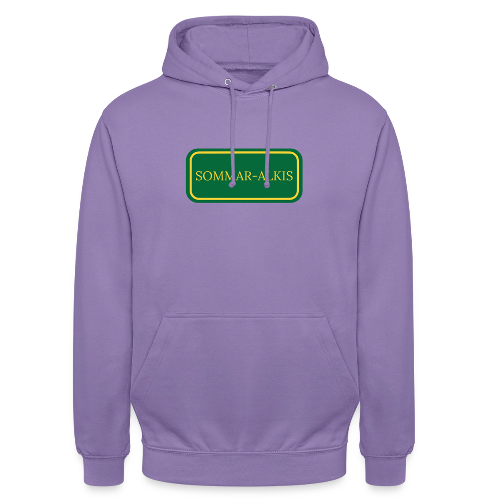 Sommar-alkis Hoodie Unisex - lavendel