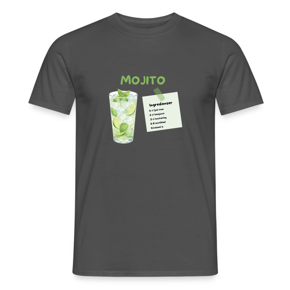 Mojito T-shirt Herr - kolgrå