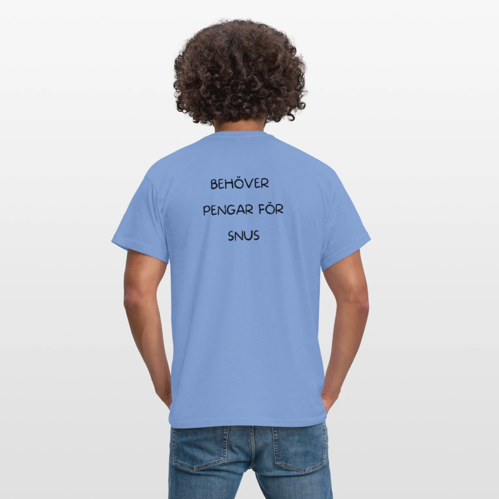 Behöver pengar för snus T-shirt herr - carolina blue