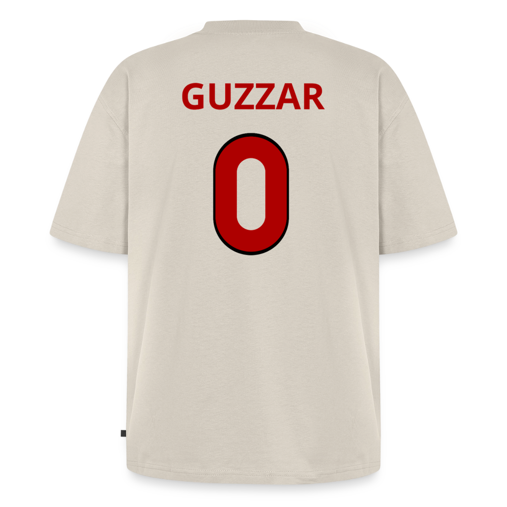 Guzzar 0 oversized premium-T-shirt unisex - beige