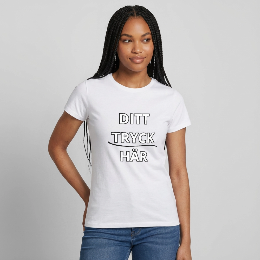 T-shirt dam - vit