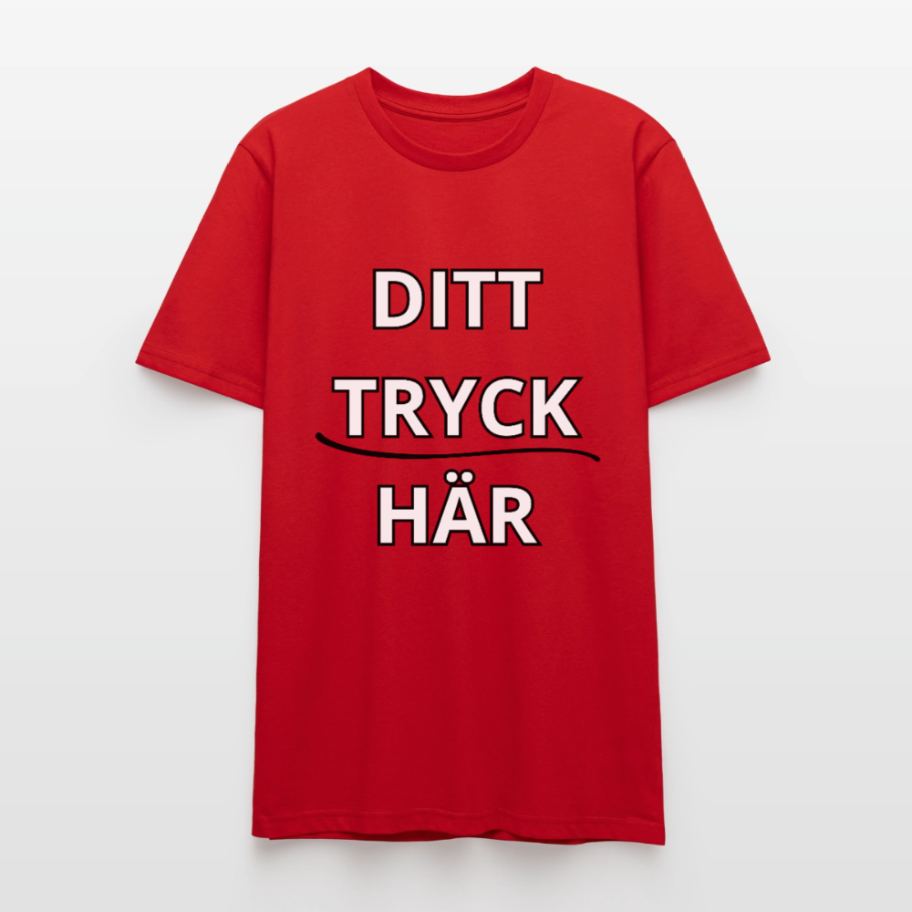 Stanley/Stella CRAFTER Unisex T-Shirt - röd