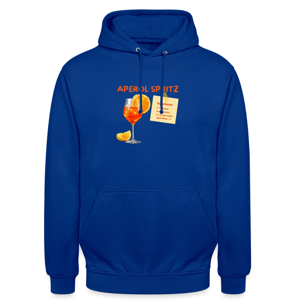 Aperol spritz Hoodie Unisex - kungsblå