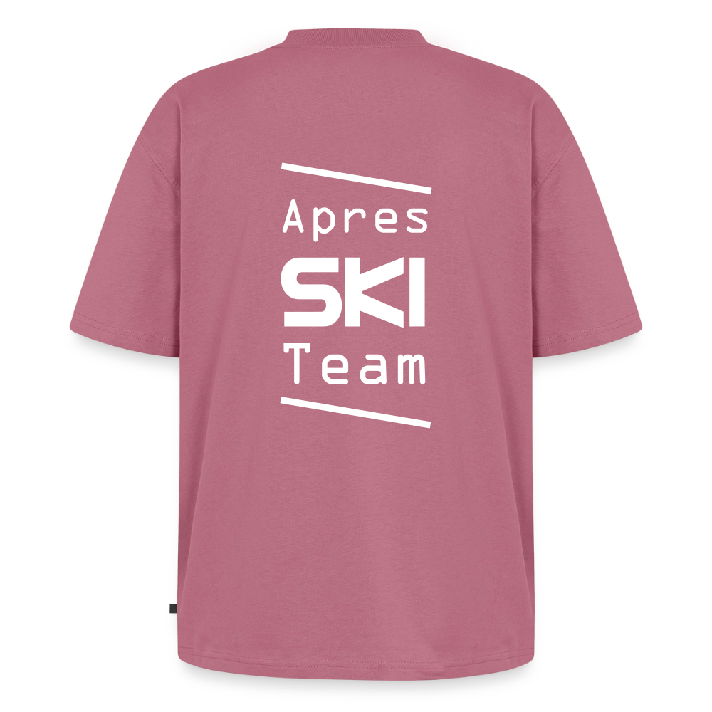 Apres ski team oversized premium T-shirt Unisex - malvafärgad