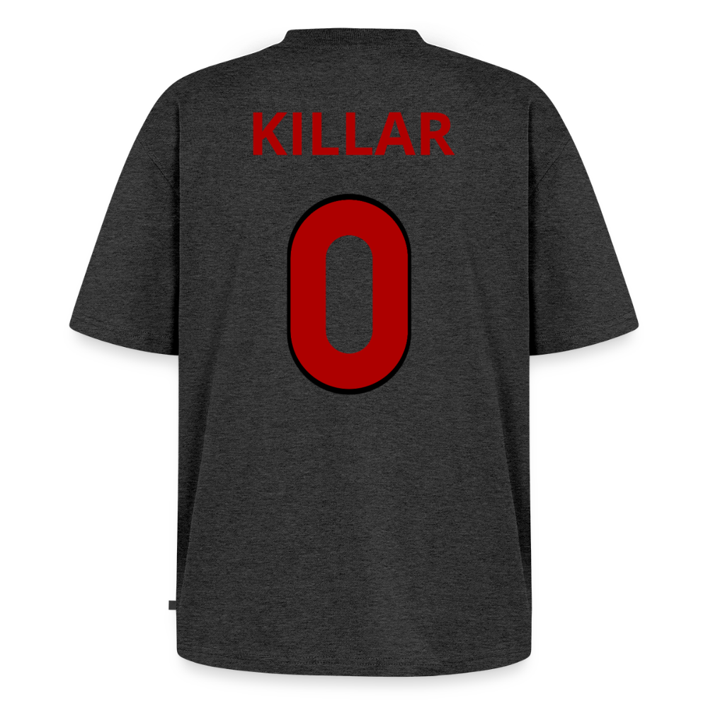 Killar 0 oversized premium-T-shirt unisex - antracitmelerad