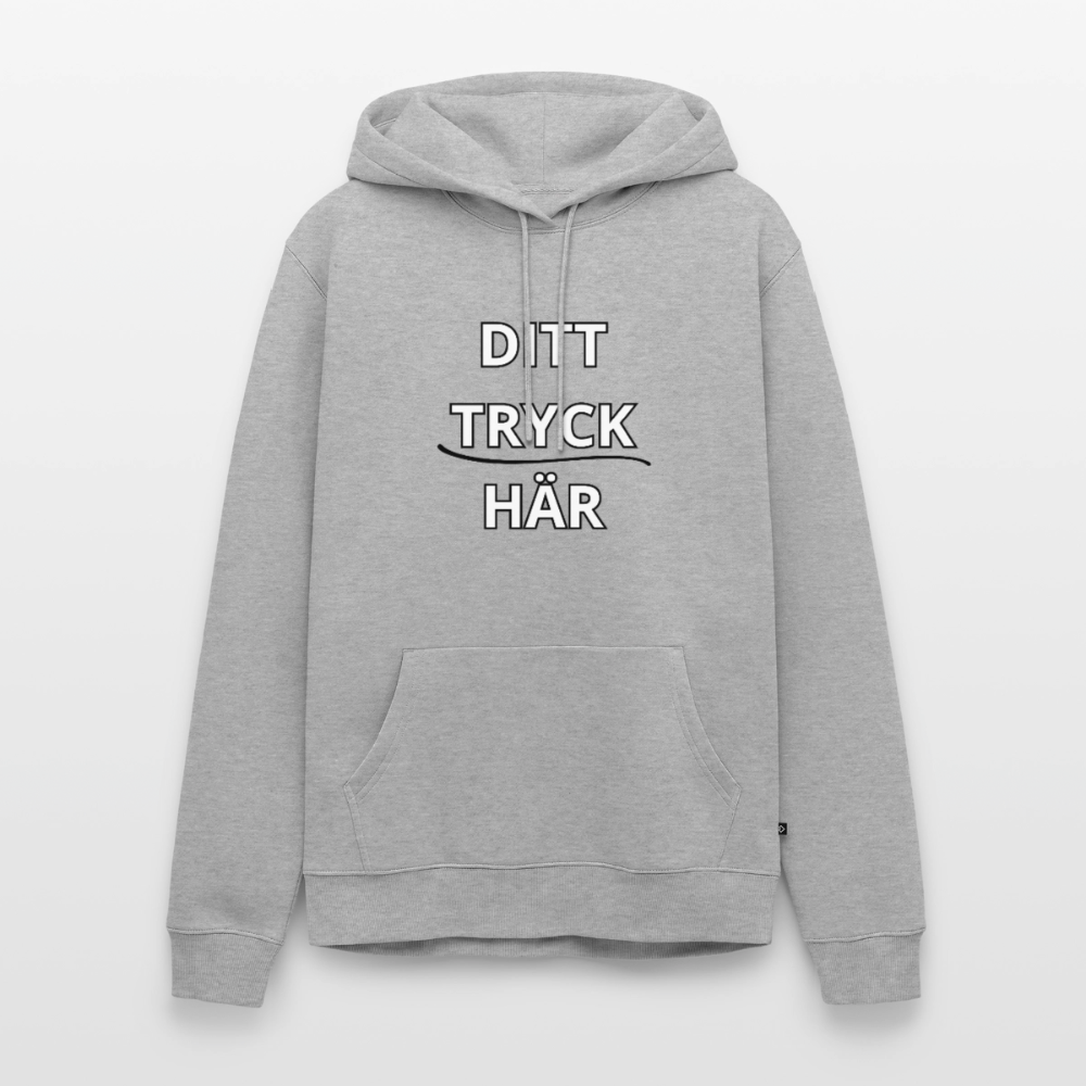 Men’s Premium Hoodie - gråmelerad