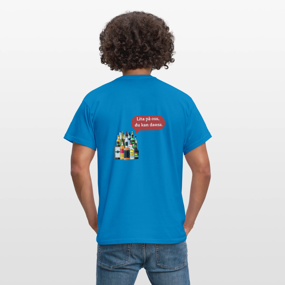 Lita på oss, du kan dansa T-shirt Herr - kungsblå