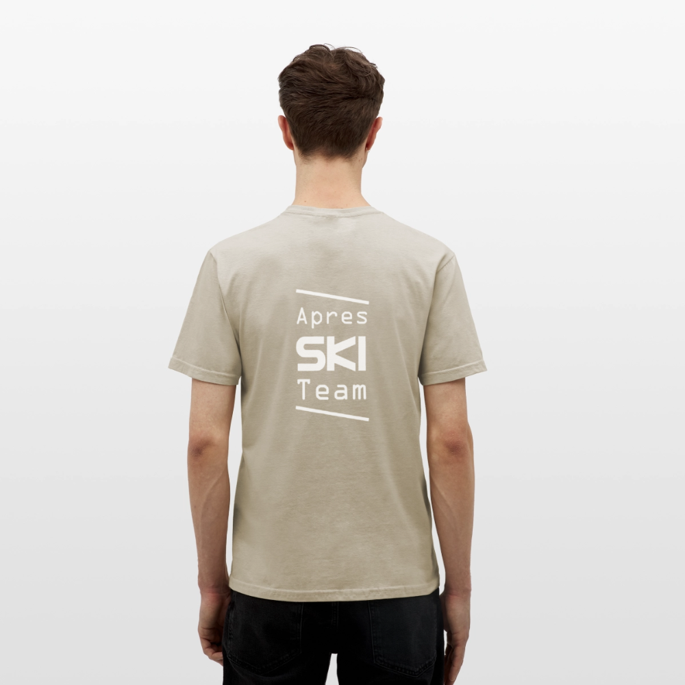 Apres ski team T-shirt Herr - sandbeige
