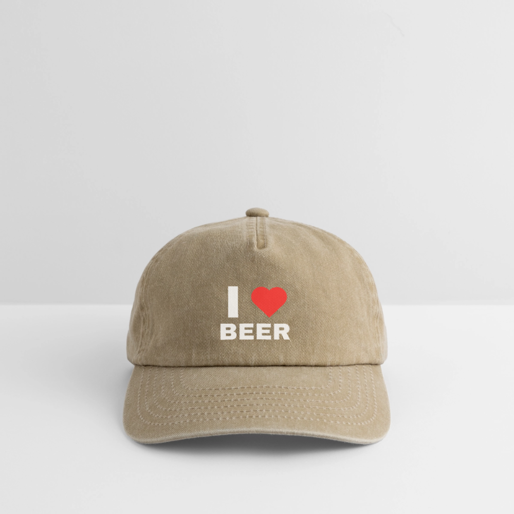 I love beer Vintagekeps - vintagebeige